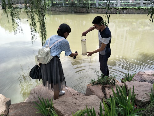 7月10日 高清色情 赴嘉兴”青水“小分队 采样
